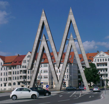 Das Messe M in Leipzig