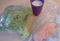 3*400: Broccoli und Hühnchen